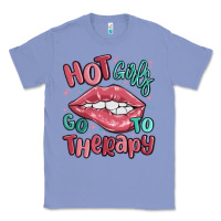 Colony Blue hot girls go to therapy Classic Tee - MaliasSmallBusiness