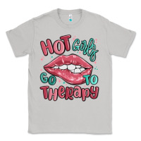Moon Dust hot girls go to therapy Classic Tee - MaliasSmallBusiness