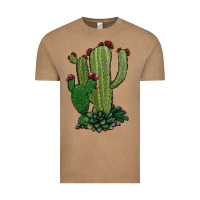 Vintage Coffee cactus Vintage Tee - Jasminsmagicworld