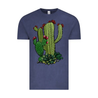 Vintage Denim cactus Vintage Tee - Jasminsmagicworld