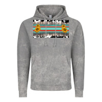 Cloud Rock western cowhide serape sunflower mama license plate Vintage Hoodie - BarkalooDesign