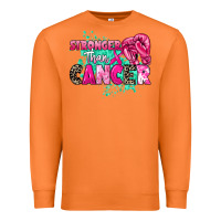Carrot Stronger than Cancer Premium Sweatshirt - HowdyJamesFarm