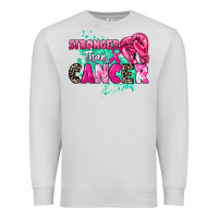 Dove Grey Stronger than Cancer Premium Sweatshirt - HowdyJamesFarm