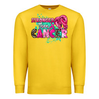 Lemon Stronger than Cancer Premium Sweatshirt - HowdyJamesFarm