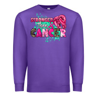 Purple Stronger than Cancer Premium Sweatshirt - HowdyJamesFarm