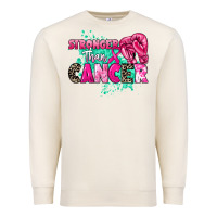 Sandshell Stronger than Cancer Premium Sweatshirt - HowdyJamesFarm