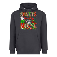 Smoke santa's favorite nurse Heavyweight Hoodie - texasbilliewilder