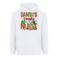 White santa's favorite nurse Heavyweight Hoodie - texasbilliewilder