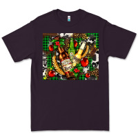 Plum beer set for Christmas Premium Tee - AdoDesignShop
