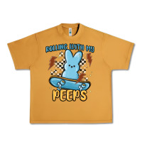 Peanut Butter skateboard bunny Urban Heavy Tee - MaliasSmallBusiness