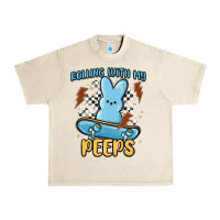 Sandshell skateboard bunny Urban Heavy Tee - MaliasSmallBusiness