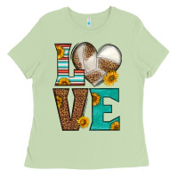 Matcha western volleyball love Ladies Tee - HRA Design Shop