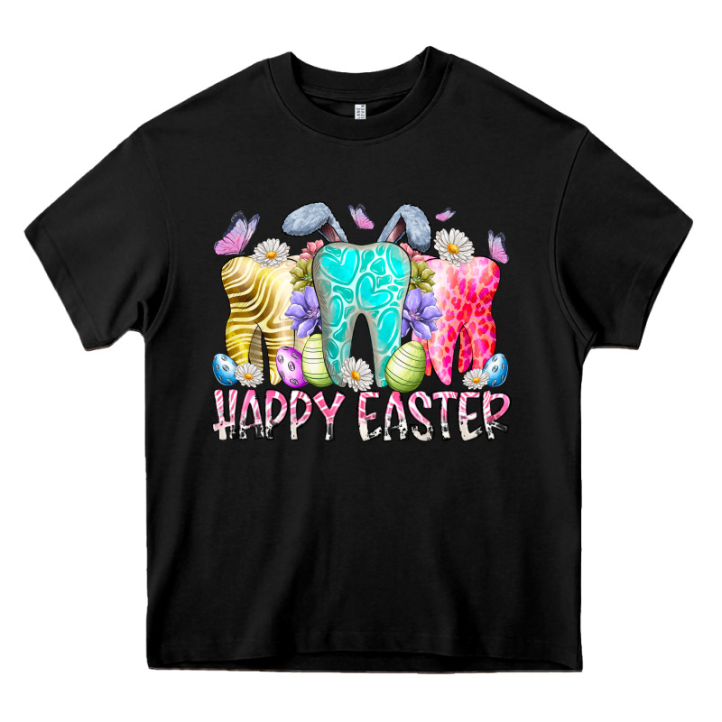 Happy Easter Tooth Heavy Core Tee by RacoonDesign | Teevron