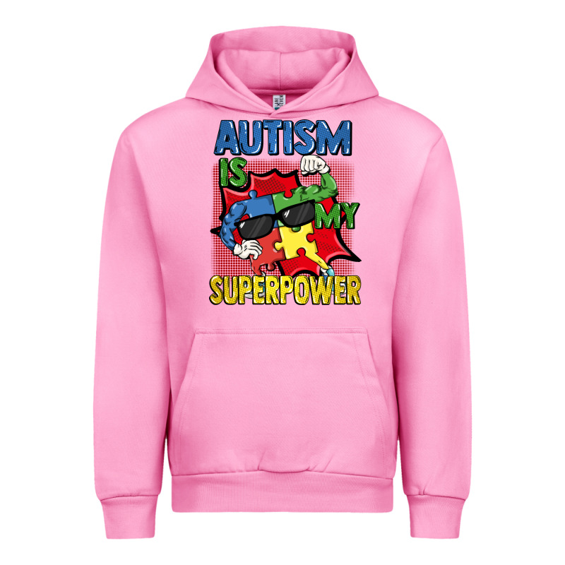 Autism Is My Superpower Autism Awareness Day Urban Hoodie by FaDigitalArtStudio | Teevron
