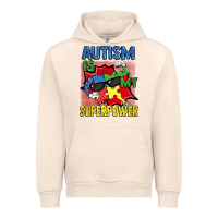 Sandshell Autism is my superpower Autism Awareness Day Urban Hoodie - FaDigitalArtStudio