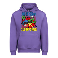 Tulip Autism is my superpower Autism Awareness Day Urban Hoodie - FaDigitalArtStudio