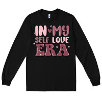 Black in my self love era Long Sleeve Tee - MaliasSmallBusiness
