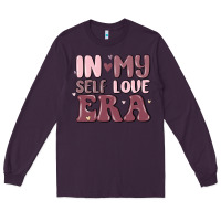 Plum in my self love era Long Sleeve Tee - MaliasSmallBusiness