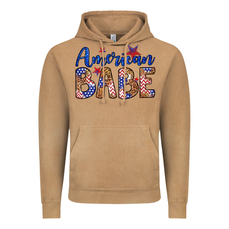 American Babe Vintage Hoodie by LillyAllenDesigns | Teevron