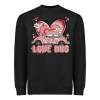 Black love bug Heavyweight Sweatshirt - MaliasSmallBusiness