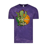 Cloud Purple cactus go sit on a cactus Vintage Tee - Jasminsmagicworld