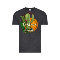 Vintage Black cactus go sit on a cactus Vintage Tee - Jasminsmagicworld