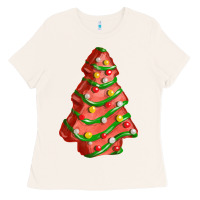 Bone red christmas cake fa element Ladies Tee - FaDigitalArtStudio