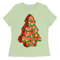Matcha red christmas cake fa element Ladies Tee - FaDigitalArtStudio
