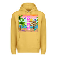Antique Gold feeling beachy Premium Hoodie - TumblerDesignByShophia