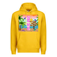 Lemon feeling beachy Premium Hoodie - TumblerDesignByShophia