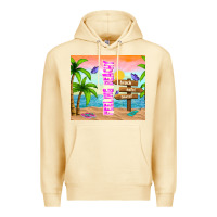 Pina Colada feeling beachy Premium Hoodie - TumblerDesignByShophia