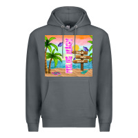 Rock feeling beachy Premium Hoodie - TumblerDesignByShophia