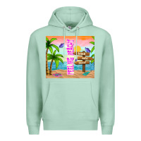 Seafoam feeling beachy Premium Hoodie - TumblerDesignByShophia