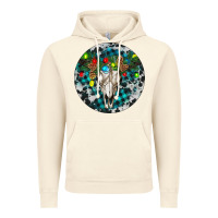 Vintage Artic Bull Skull Christmas Vintage Hoodie - RanaPortraitStore