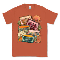 Copper customized country cassette tapes Classic Tee - MaliasSmallBusiness