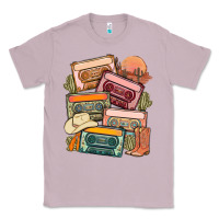 Lilac customized country cassette tapes Classic Tee - MaliasSmallBusiness