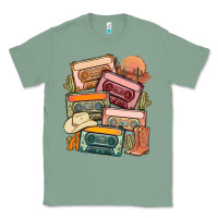 Sage customized country cassette tapes Classic Tee - MaliasSmallBusiness