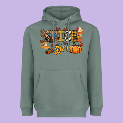 Spice Girl Heavyweight Hoodie Designed By Nancycooperartshop