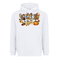 White Spice girl Heavyweight Hoodie - NancyCooperArtShop