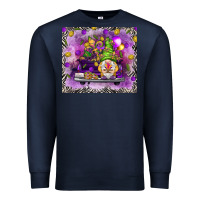 Navy gnome on the truck tumbler hjf Premium Sweatshirt - HowdyJamesFarm