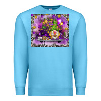 Ocean Blue gnome on the truck tumbler hjf Premium Sweatshirt - HowdyJamesFarm