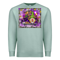 Seafoam gnome on the truck tumbler hjf Premium Sweatshirt - HowdyJamesFarm