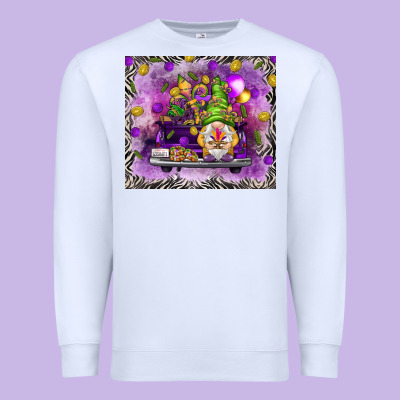 Gnome On The Truck Tumbler Hjf Premium Sweatshirt Designed By Howdyjamesfarm