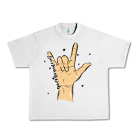 Lunar Rock love needs no words Urban Heavy Tee - MaliasSmallBusiness