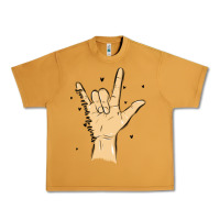 Peanut Butter love needs no words Urban Heavy Tee - MaliasSmallBusiness