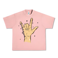 Salmon love needs no words Urban Heavy Tee - MaliasSmallBusiness