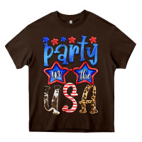 Chocolate Brown part in the usa Heavy Core Tee - HRA Design Shop