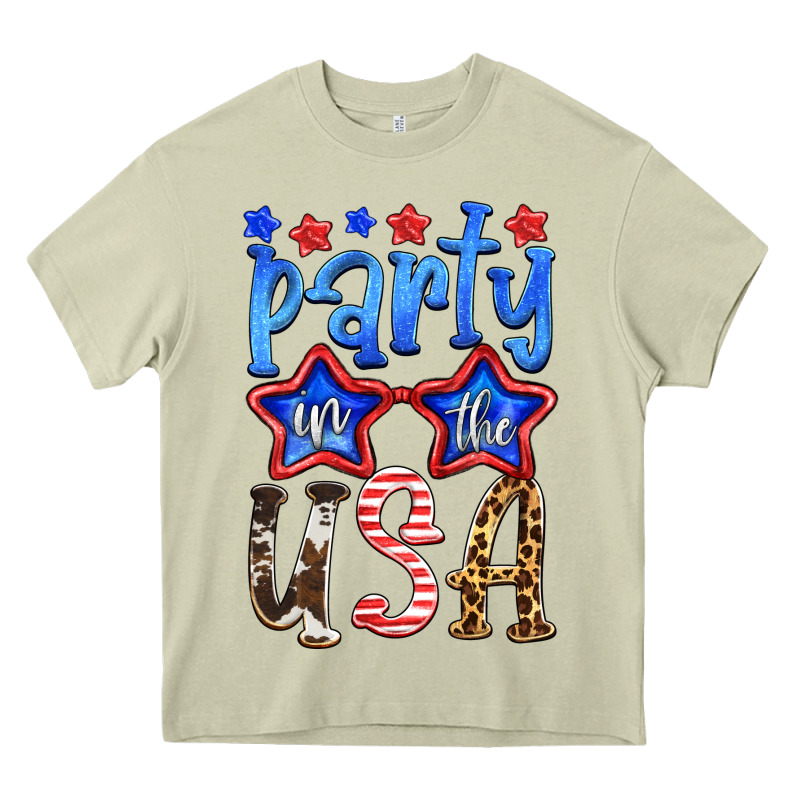 Part In The Usa Heavy Core Tee by HRA Design Shop | Teevron