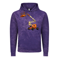 Cloud Purple Boom Lift Vintage Hoodie - LillyAllenDesigns