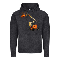 Vintage Black Boom Lift Vintage Hoodie - LillyAllenDesigns